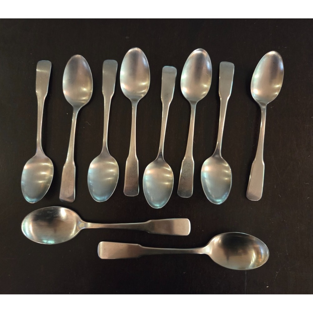International Liberty Deluxe Set 10 Pieces - 8 Teaspoons + 2 Soup Spoons